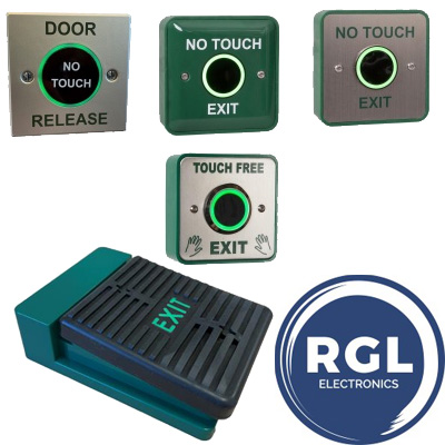 RGL Hands Free Exit Buttons
